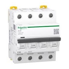 Disjoncteur miniature  ACTI9 IC60N 4P 50A C