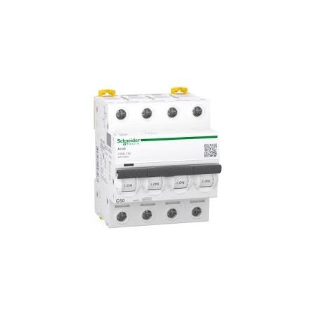 Disjoncteur miniature  ACTI9 IC60N 4P 50A C