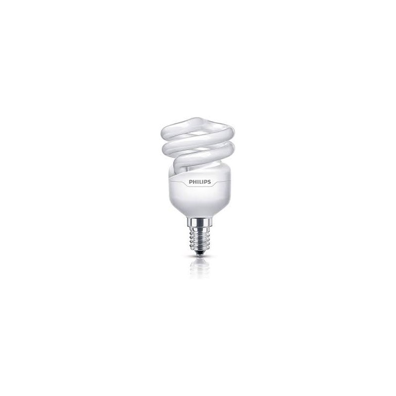 Lampe Eco spirale  PHILIPS 8W  WW E27  220v
