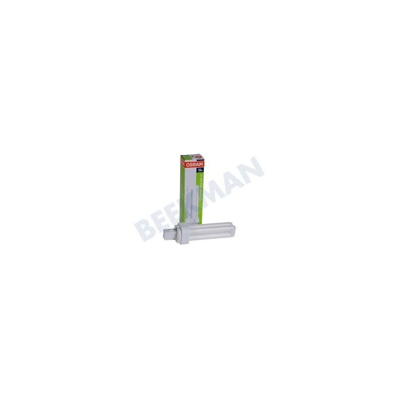 Lampe fluocomopacte DULUX T 13W/840 PLUS GX 24d-2 Blanc Froid OSRAM
