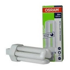 Lampe fluocomopacte DULUX T 26W/840 PLUS GX 24d-2 Blanc Froid OSRAM