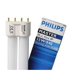 Lampe fluocomopacte MASTER PL-L 18W/840 4000K 4P 2G11 blanc brillant PHILIPS