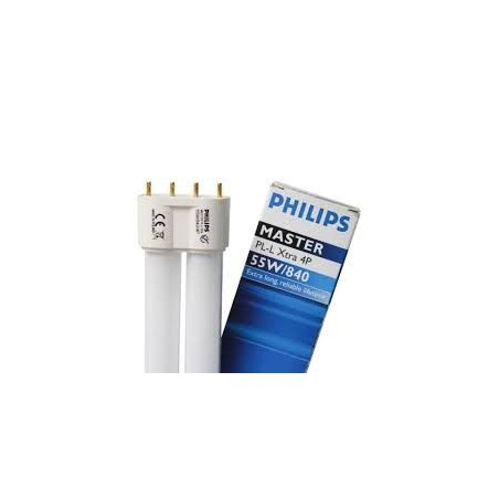 Lampe fluocomopacte MASTER PL-L 18W/840 4000K 4P 2G11 blanc brillant PHILIPS