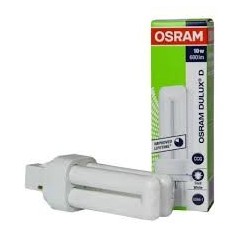Lampe Osram Dulux D 10W 840 | Blanc Froid - 2-Pins
