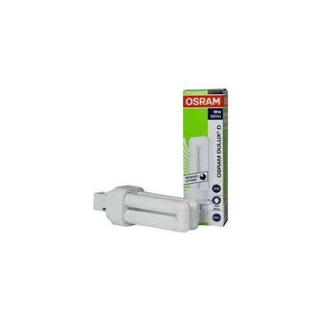 Lampe Osram Dulux D 10W 840 | Blanc Froid - 2-Pins