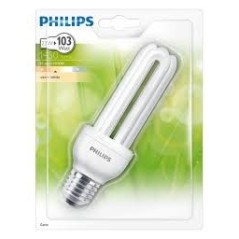 Lampe Eco spirale PHILIPS 23W WW E27 220v