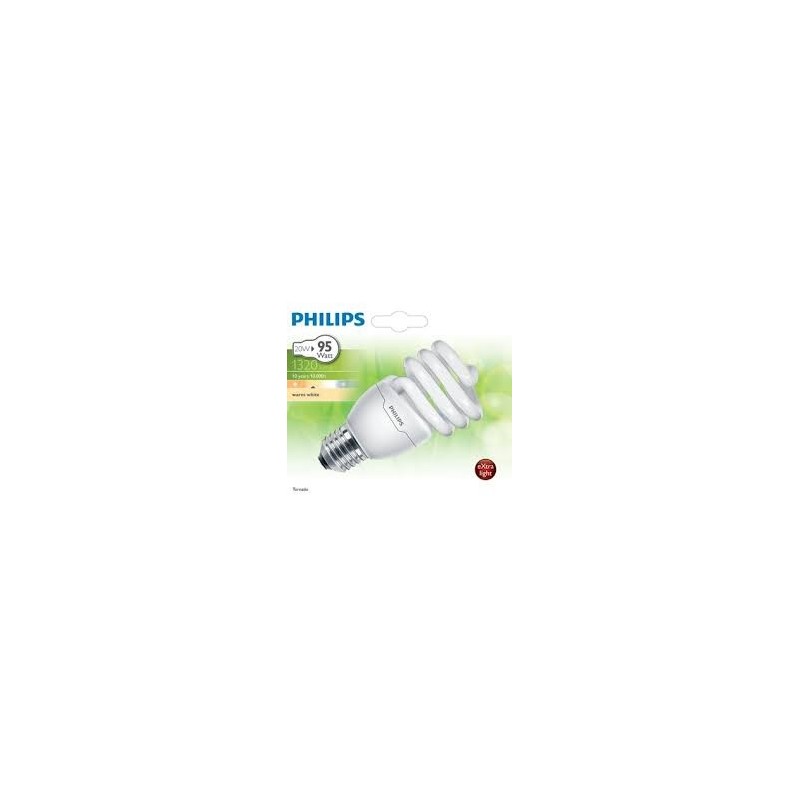 Lampe Eco spirale  PHILIPS 20W  WW E27  220v