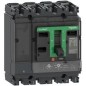 Disjoncteur ComPacT NSX100B - TM-D 80A - 4P4D - 25kA - montage fixe