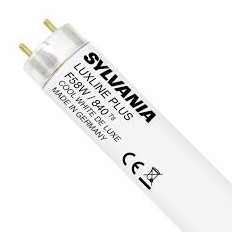 Tube fluorescent 58W blanc neige SYLVANIA 220v