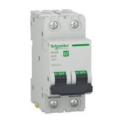 Disjoncteur modulaire Easy9 2P C50A 4500A