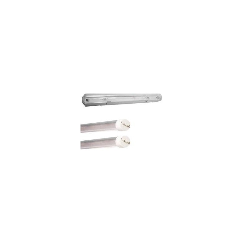 Réglette Click LED T8 2X18W Noxion | Convient pour 2x 60cm LED tube