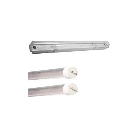 Réglette Click LED T8 2X18W Noxion | Convient pour 2x 60cm LED tube