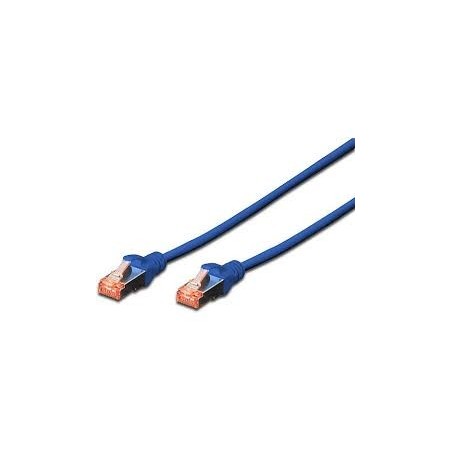 Cordon de Brassage CAT 6 S-FTP  10 m Bleu DIGITUS