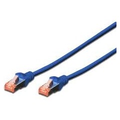 Cordon de Brassage CAT6 S-FTP 1 m Bleu