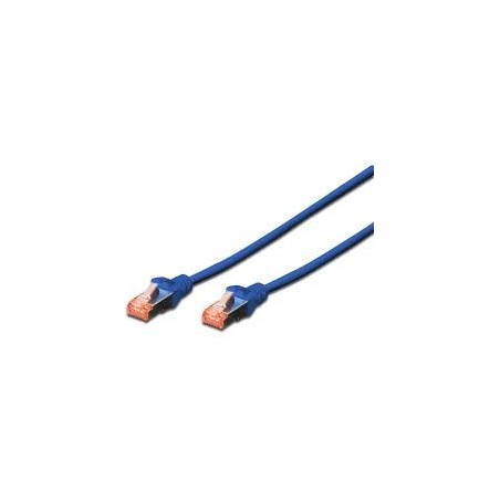 Cordon de Brassage CAT6 S-FTP 1 m Bleu