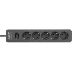 Surge Arrest Essential - APC parasurtenseur - 5 prises standard Schuko - 230V - noir