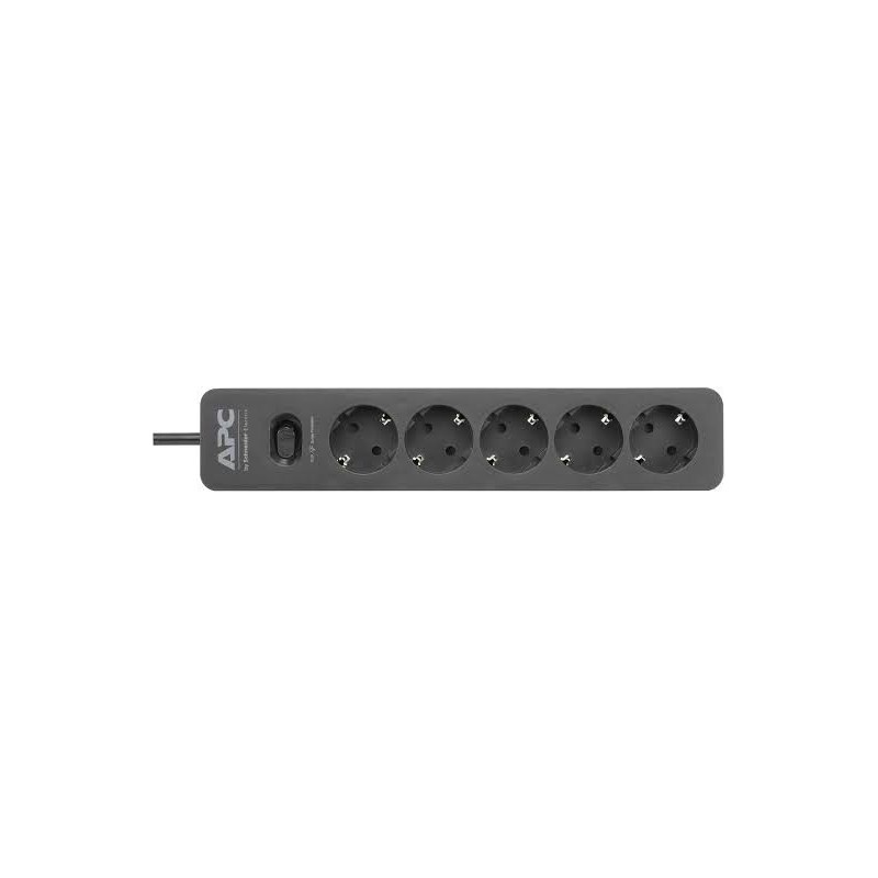 Surge Arrest Essential - APC parasurtenseur - 5 prises standard Schuko - 230V - noir