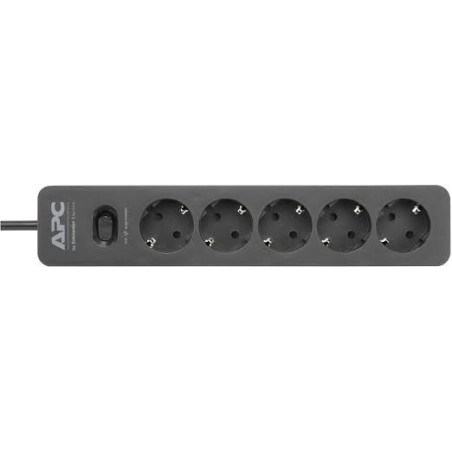 Surge Arrest Essential - APC parasurtenseur - 5 prises standard Schuko - 230V - noir