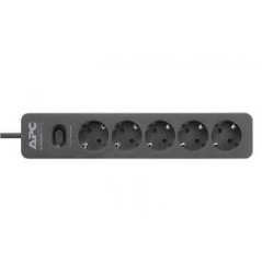 Surge Arrest Essential - APC parasurtenseur - 5 prises standard Schuko - 230V - noir