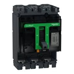 Disjoncteur basic frame, ComPacT NSX100B, 25 kA at 415 VAC 50/60 Hz, 100 A, sans déclencheur, 3 poles