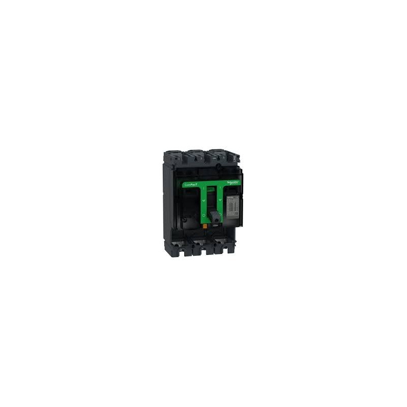 Disjoncteur basic frame, ComPacT NSX100B, 25 kA at 415 VAC 50/60 Hz, 100 A, sans déclencheur, 3 poles