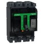 Disjoncteur basic frame, ComPacT NSX100B, 25 kA at 415 VAC 50/60 Hz, 100 A, sans déclencheur, 3 poles