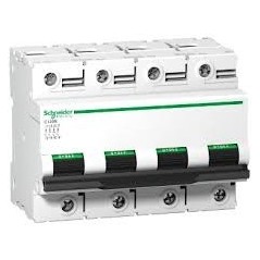 Disjoncteur miniature C120N ACTI9 4P 125 A, courbe C, 10 kA 415v