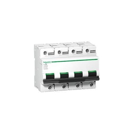 Disjoncteur miniature C120N ACTI9 4P 125 A, courbe C, 10 kA 415v