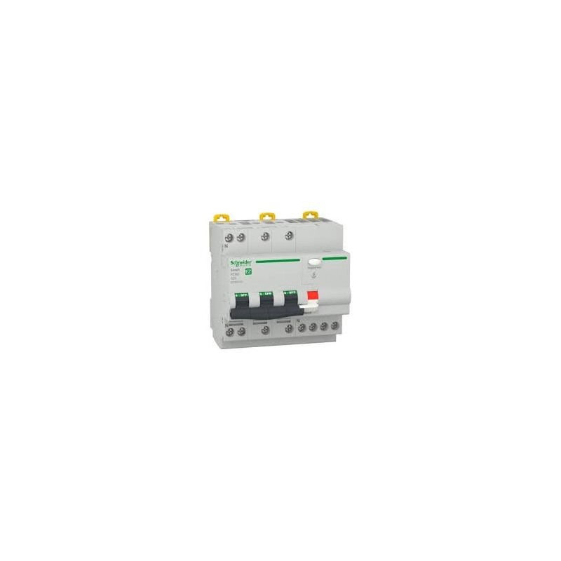 Disjoncteur Differentiel Modulaire Easy9  3P + N C 25 A 4500 A  30 MA   AC