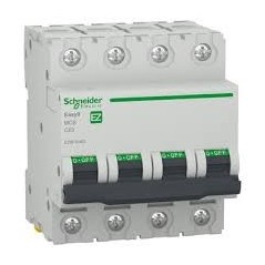 Disjoncteur  Modulaire EASY9  4P  C63A  4500A 400V