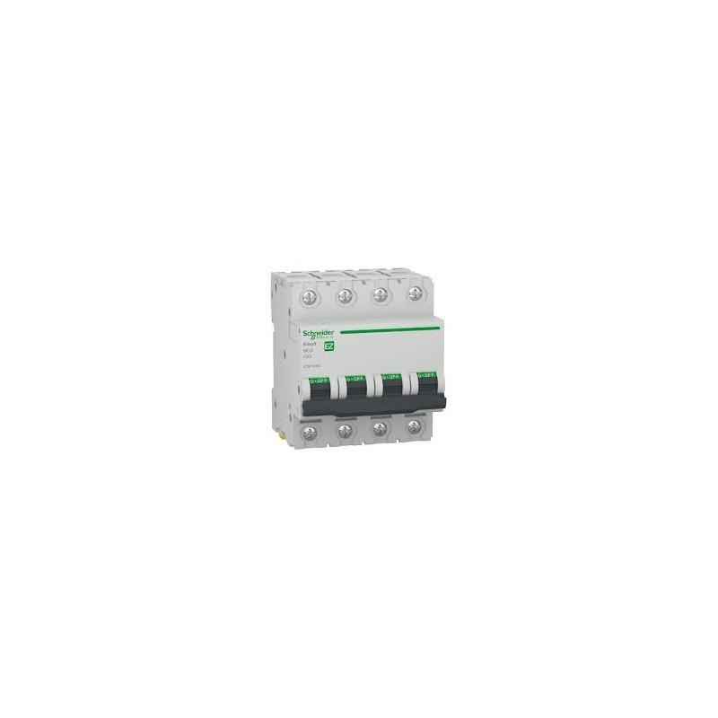 Disjoncteur  Modulaire EASY9  4P  C63A  4500A 400V