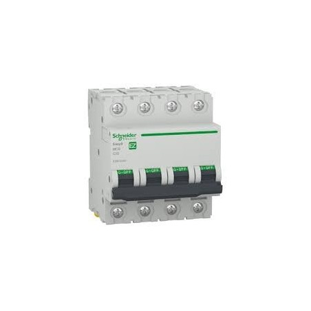 Disjoncteur  Modulaire EASY9  4P  C50A  4500A 400V