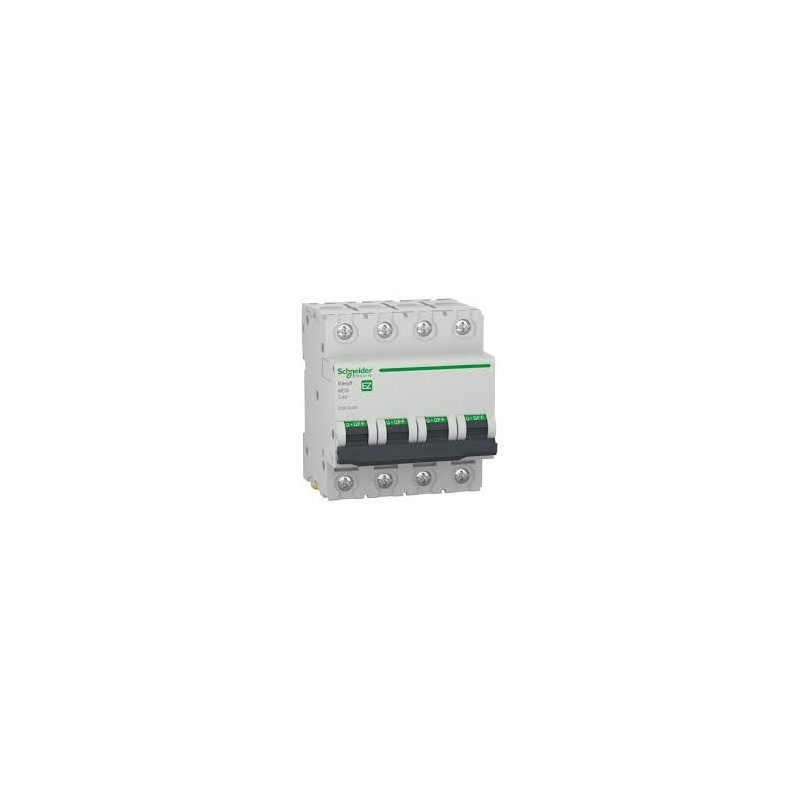 Disjoncteur  Modulaire EASY9  4P  C40A  4500A 400V